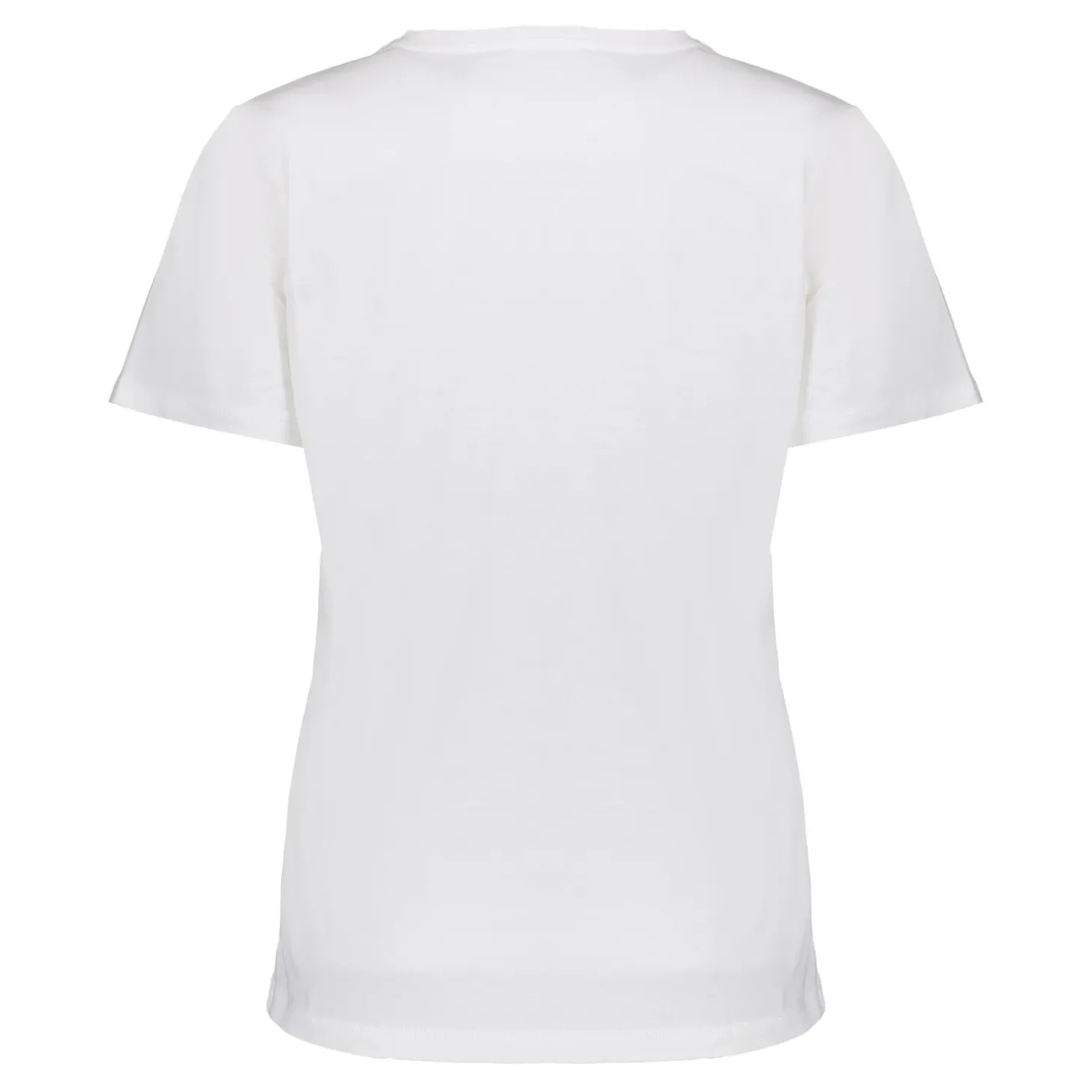 Tops & T-shirts*Geisha Fashion Geisha Dames Basic T-shirt Met Tekst 42635-24 off-white
