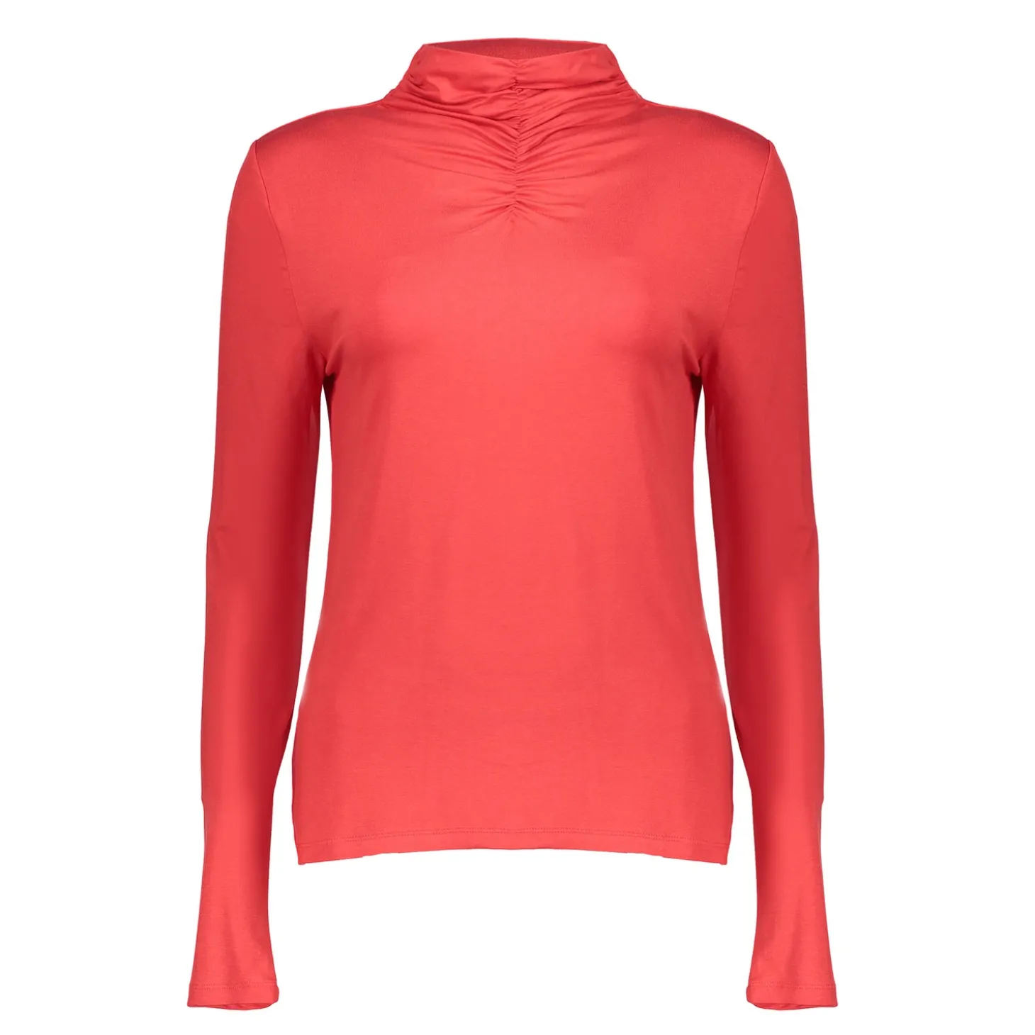 Tops & T-shirts*Geisha Fashion Geisha Dames Basic Viscose Top 42601-41 rood
