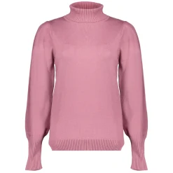 Truien & Vesten*Geisha Fashion Geisha Dames Coltrui Met Pofmouwen 44566-14 old pink
