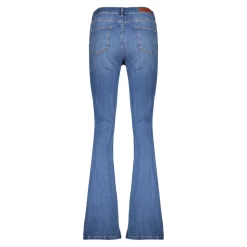 Broeken | Denim*Geisha Fashion Geisha Dames Duurzame Flared Jeans 41600-50 BELLE blue denim