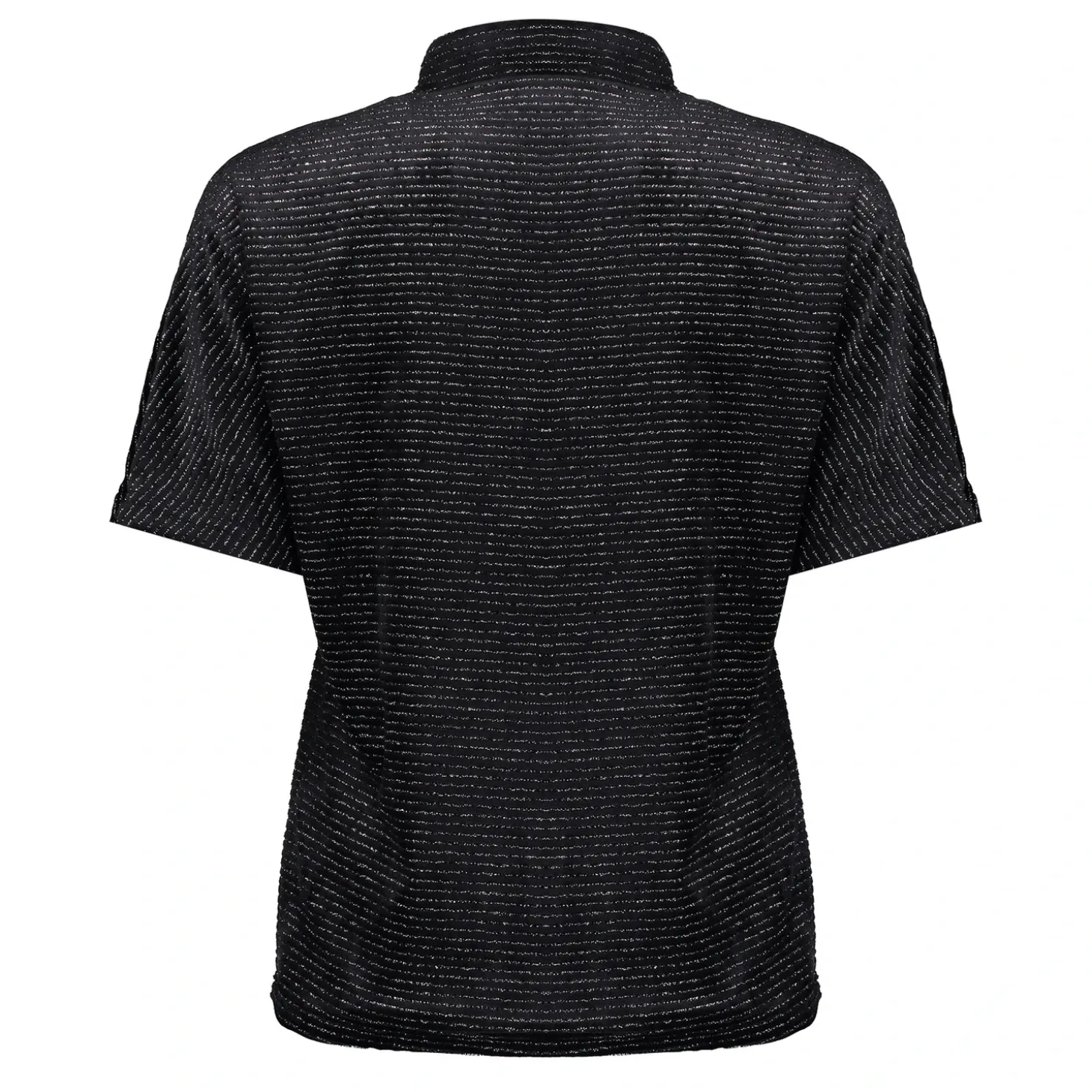 Tops & T-shirts*Geisha Fashion Geisha Dames Fluwelen Top 42652-20 zwart