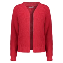 Truien & Vesten*Geisha Fashion Geisha Dames Gebreid Vest 44514-10 rood