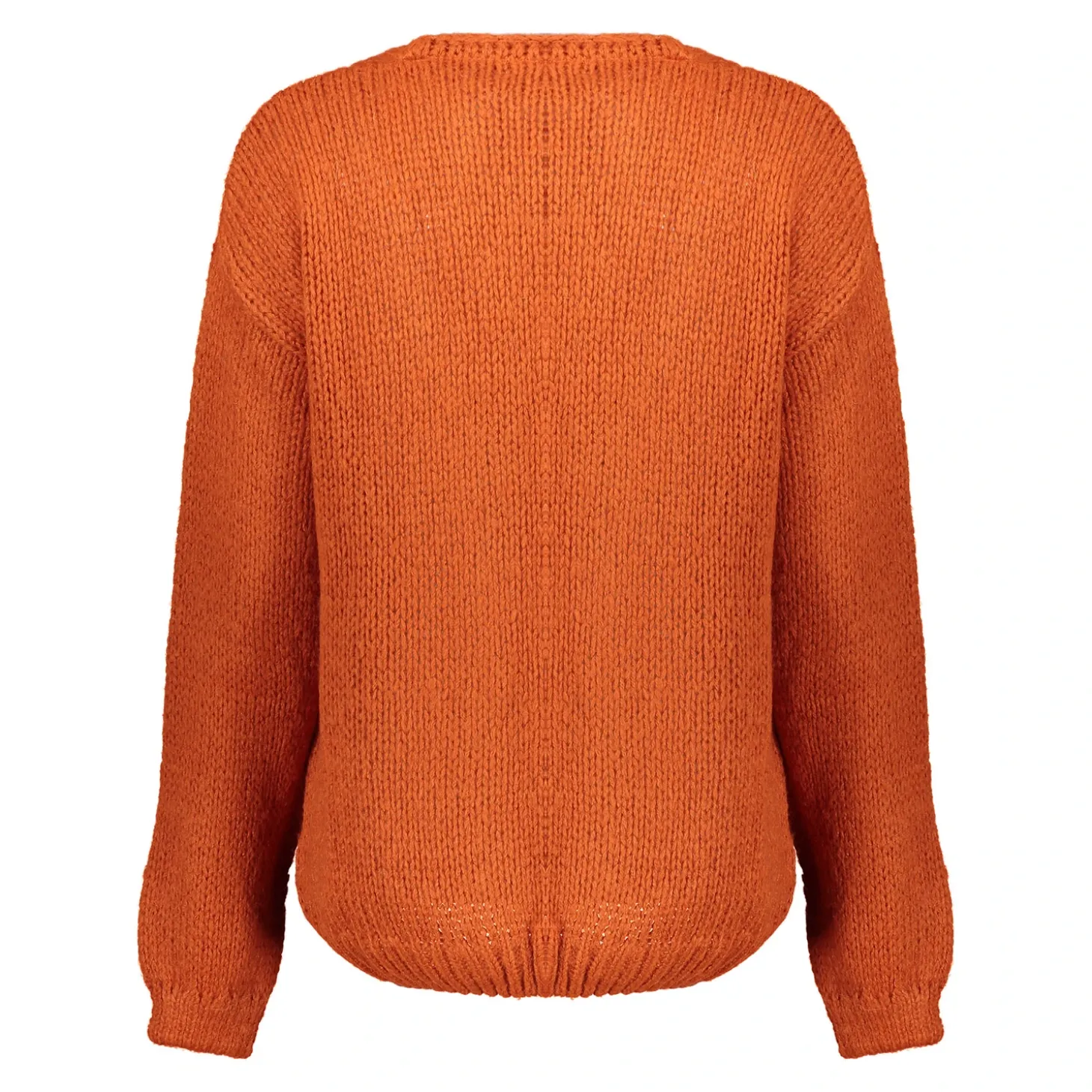 Truien & Vesten*Geisha Fashion Geisha Dames Gebreid Vest 44585-70 oranje