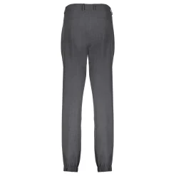 Broeken | Denim*Geisha Fashion Geisha Dames Geplooide Pantalon 41540-10 anthracite