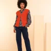 Broeken | Denim*Geisha Fashion Geisha Dames High Loose Jeans 41620-99 dark blue denim