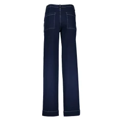 Broeken | Denim*Geisha Fashion Geisha Dames High Loose Jeans 41620-99 dark blue denim