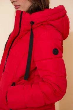 Jassen & Jacks*Geisha Fashion Geisha Dames Korte Pufferjas 48553-12 zwart