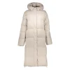 Jassen & Jacks*Geisha Fashion Geisha Dames Lange Pufferjas Met Capuchon 48522-21 kit