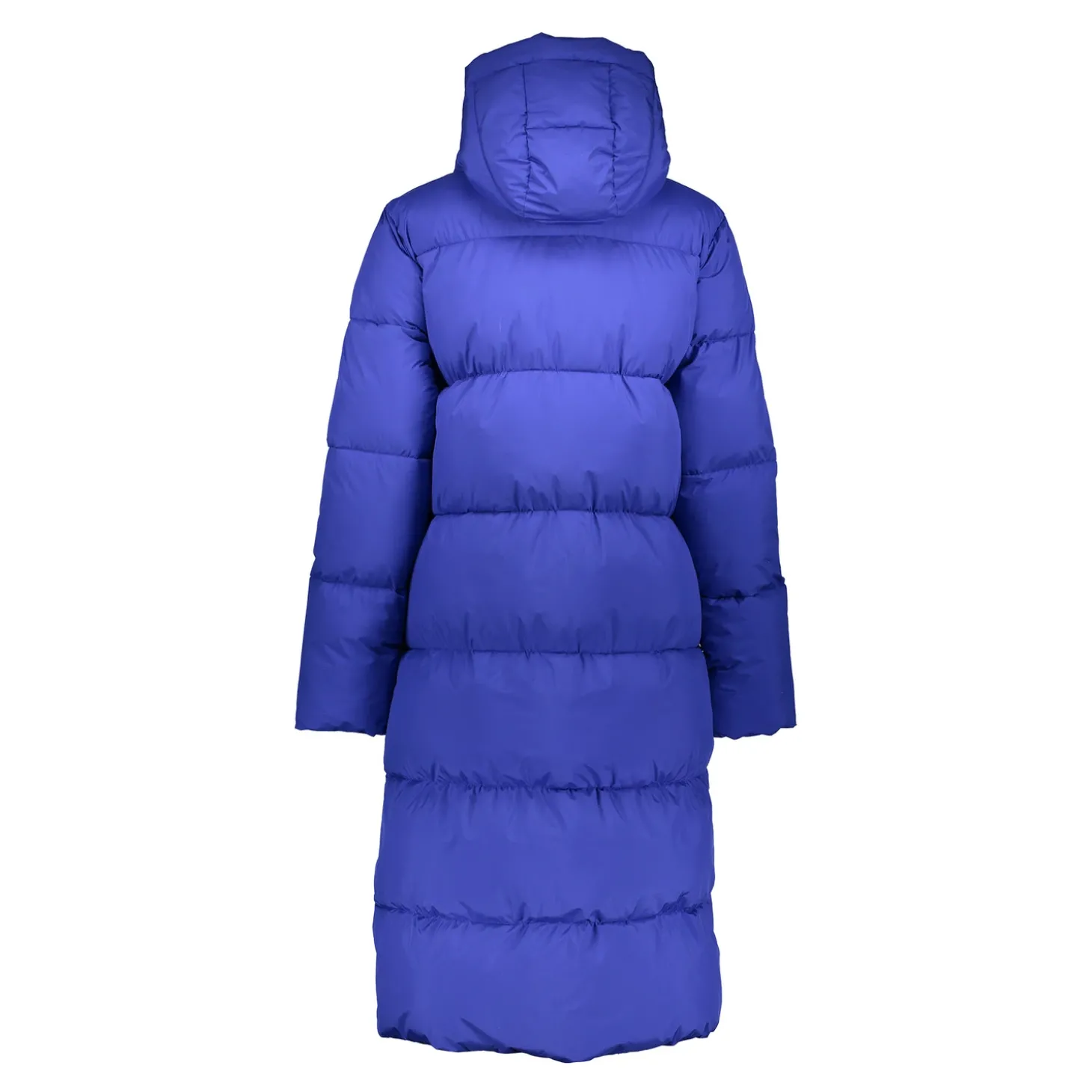 Jassen & Jacks*Geisha Fashion Geisha Dames Lange Warme Pufferjas 48515-21 cobalt