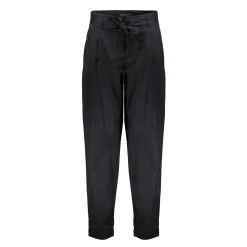 Broeken | Denim*Geisha Fashion Geisha Dames Loose Fit Tapered Broek 41519-10 zwart