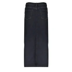 Rokken*Geisha Fashion Geisha Dames Maxi Denim Rok 46509-10 anthracite