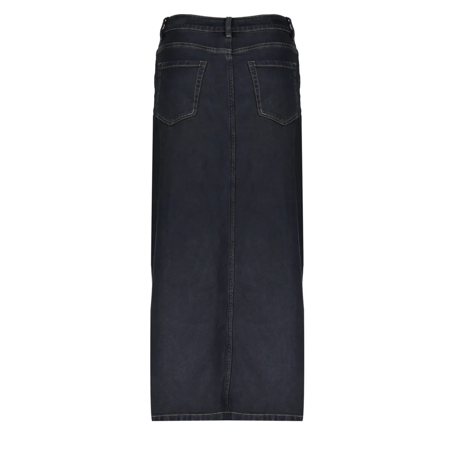 Rokken*Geisha Fashion Geisha Dames Maxi Denim Rok 46509-10 anthracite