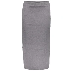 Rokken*Geisha Fashion Geisha Dames Melange Gebreide Rok 46524-10 grey melange