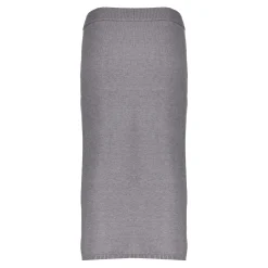 Rokken*Geisha Fashion Geisha Dames Melange Gebreide Rok 46524-10 grey melange