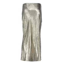 Rokken*Geisha Fashion Geisha Dames Metallic Midirok 46521-10 gold