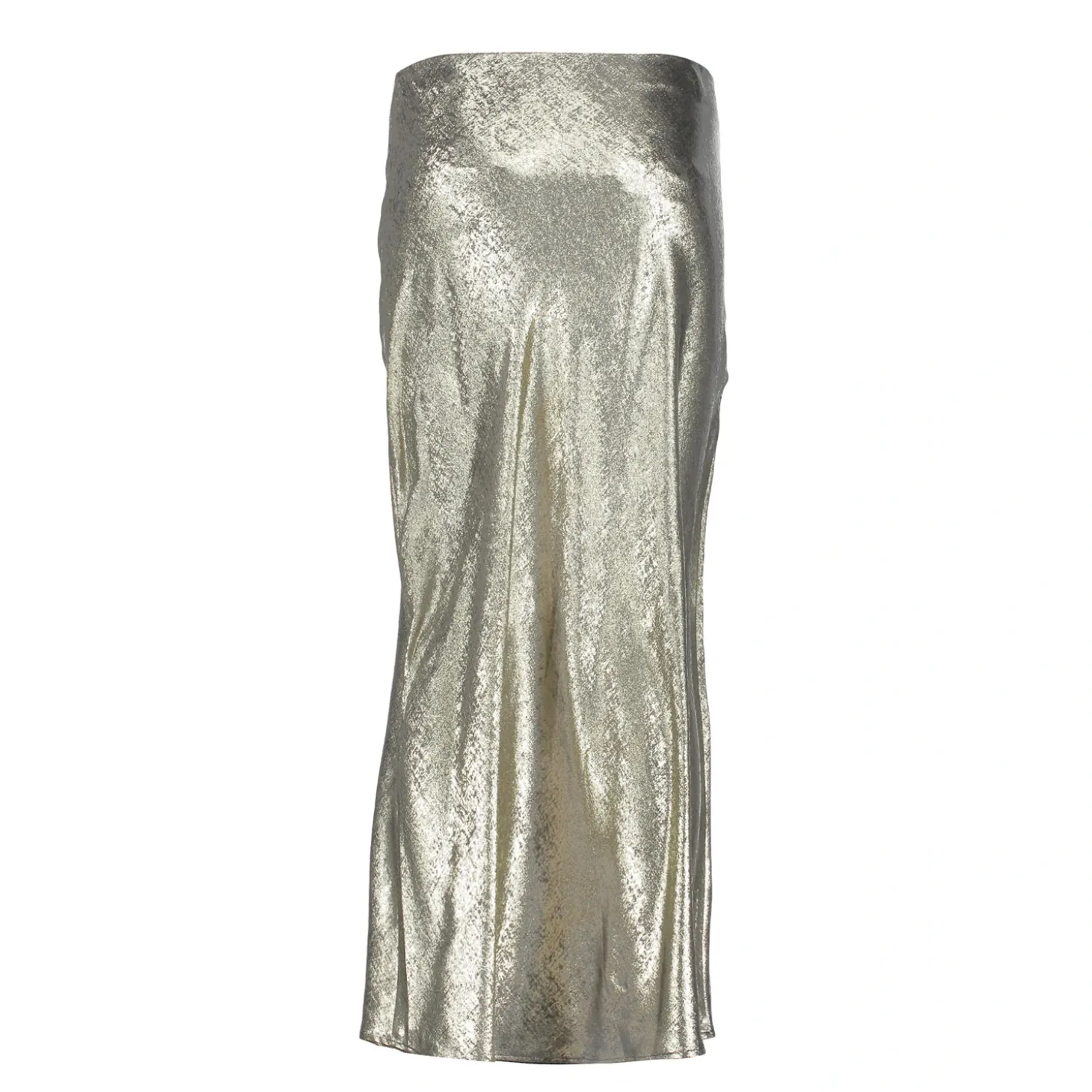 Rokken*Geisha Fashion Geisha Dames Metallic Midirok 46521-10 gold
