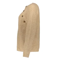 Truien & Vesten*Geisha Fashion Geisha Dames Oversized Gebreide Trui 44590-43 sand
