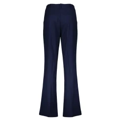 Broeken | Denim*Geisha Fashion Geisha Dames Pantalon Met Pinstripe 41543-10 indigo