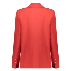 Jasjes & Blazers*Geisha Fashion Geisha Dames Regular Fit Blazer 45600-32 rood