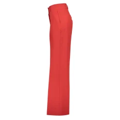 Broeken*Geisha Fashion Geisha Dames Regular Fit Pantalon 41635-32 rood