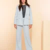 Broeken | Denim*Geisha Fashion Geisha Dames Ribfluwelen Pantalon 41530-10 blue