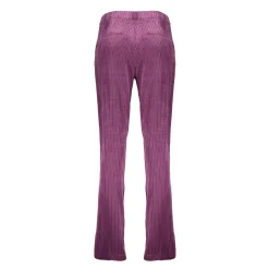 Broeken | Denim*Geisha Fashion Geisha Dames Ribfluwelen Pantalon 41530-10 paars