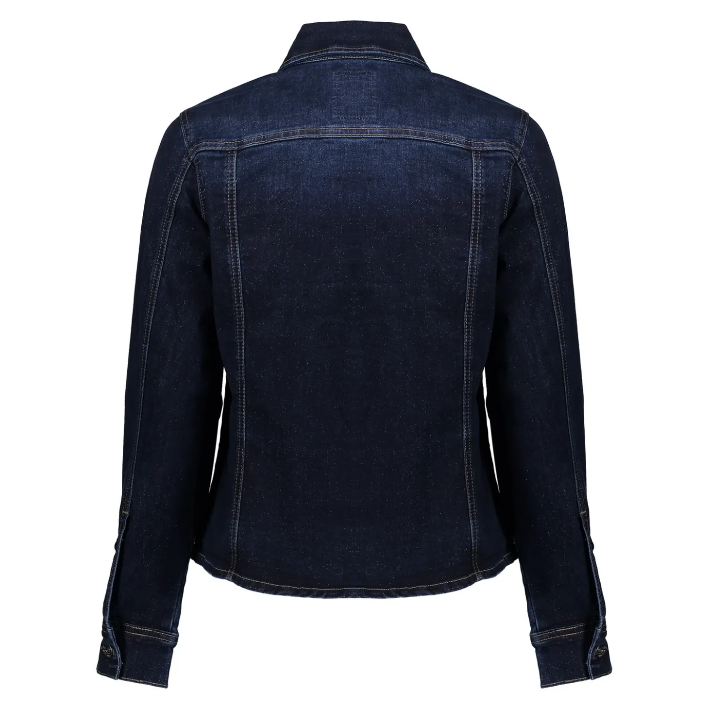 Denim | Jasjes & Blazers*Geisha Fashion Geisha Dames Spijkerjasje Met Lurex 45503-10 dark blue denim