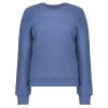 Truien & Vesten*Geisha Fashion Geisha Dames Sweatshirt Met Plooien 42600-41 blue