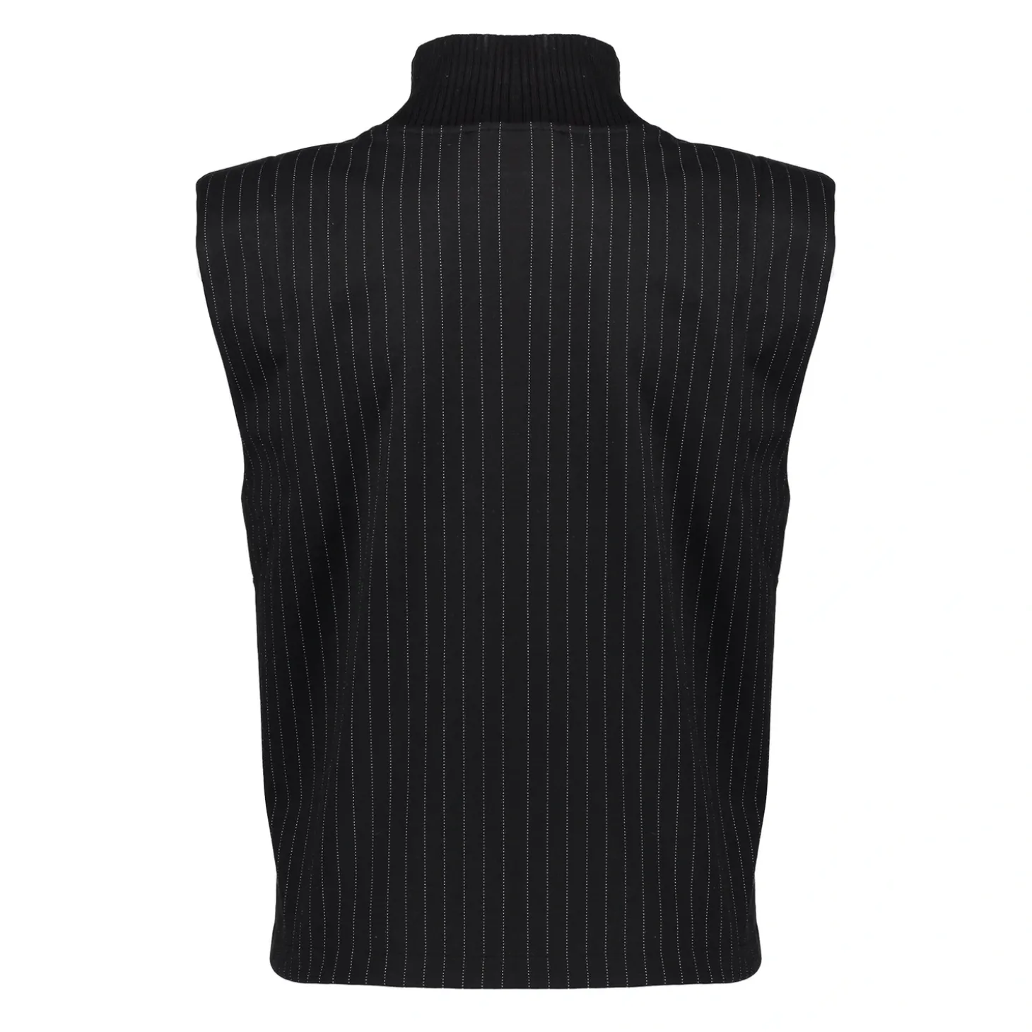 Tops & T-shirts*Geisha Fashion Geisha Dames Top Met Pinstripe 43675-20 zwart