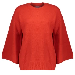 Truien & Vesten*Geisha Fashion Geisha Dames Trui Met Ronde Halslijn 44561-14 rood