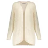 Truien & Vesten*Geisha Fashion Geisha Dames Vest Met Lurex 44511-10 off-white