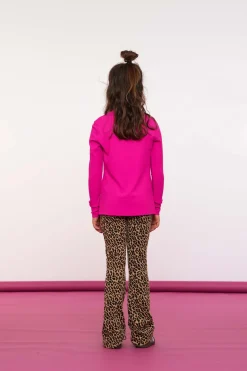 Tops & T-shirts*Geisha Fashion Geisha Girls Basic Rib Topje 42604K-41 fuchsia