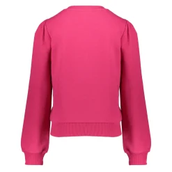 Truien & Vesten*Geisha Fashion Geisha Girls Basic Sweater Met Tekst 42609K-41 cerise
