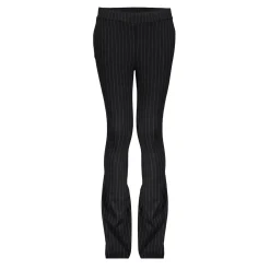 Broeken*Geisha Fashion Geisha Girls Broek Met Pinstripe 41669K-20 zwart