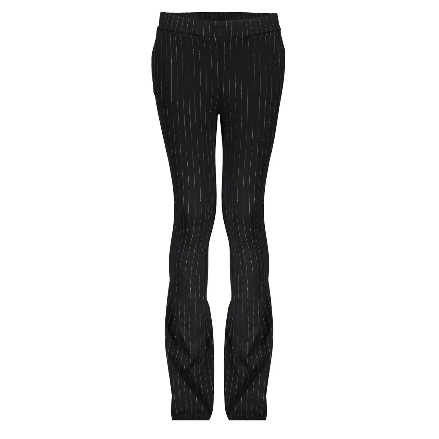 Broeken*Geisha Fashion Geisha Girls Broek Met Pinstripe 41669K-20 zwart