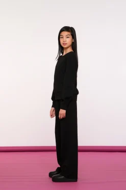 Broeken*Geisha Fashion Geisha Girls Comfy Broek 41594K-21 zwart