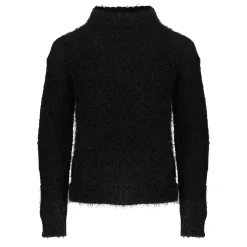 Truien & Vesten*Geisha Fashion Geisha Girls Gebreide Furry Trui 44505K-10 zwart