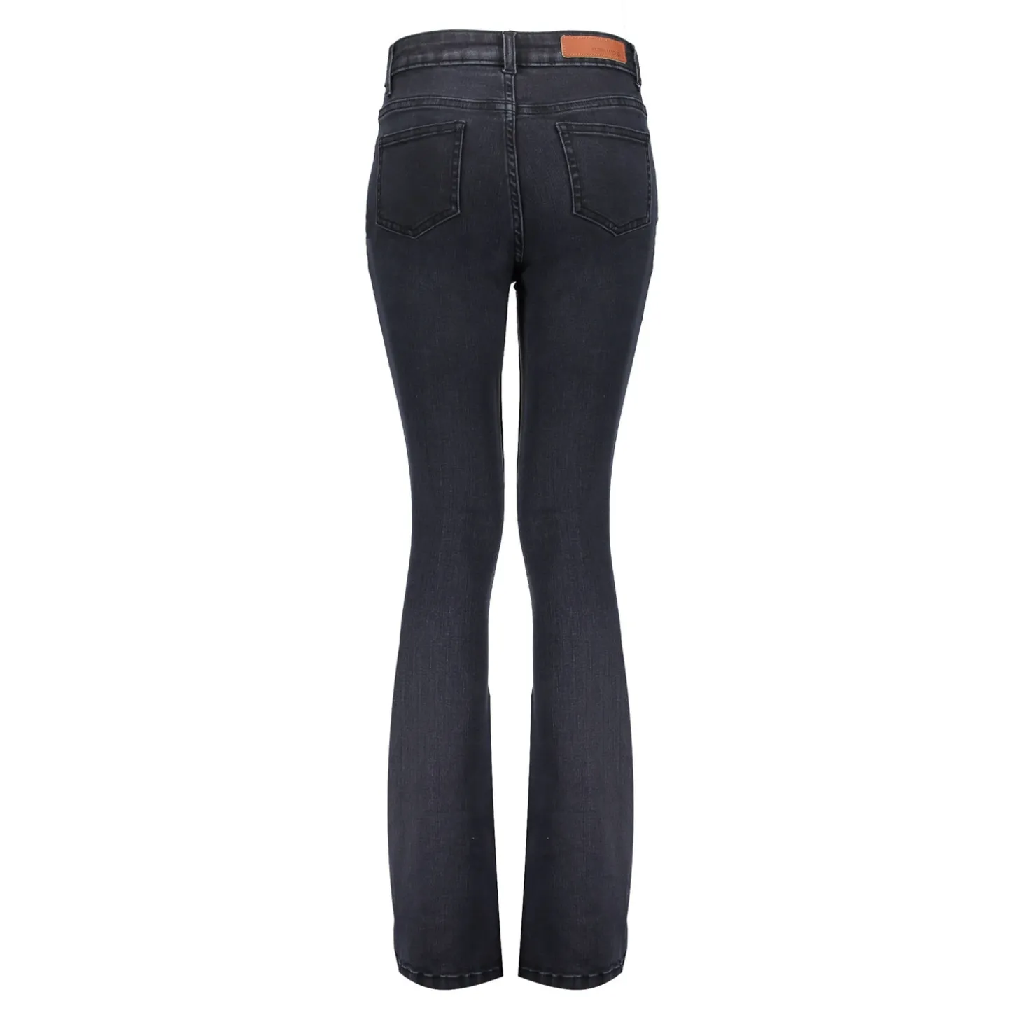Broeken | Denim*Geisha Fashion Geisha Girls High Rise Flare Jeans 41601K-50 BELLE black denim