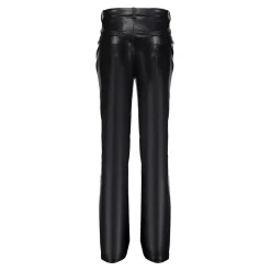 Broeken*Geisha Fashion Geisha Girls Leren Pu Broek 41565K-19 zwart
