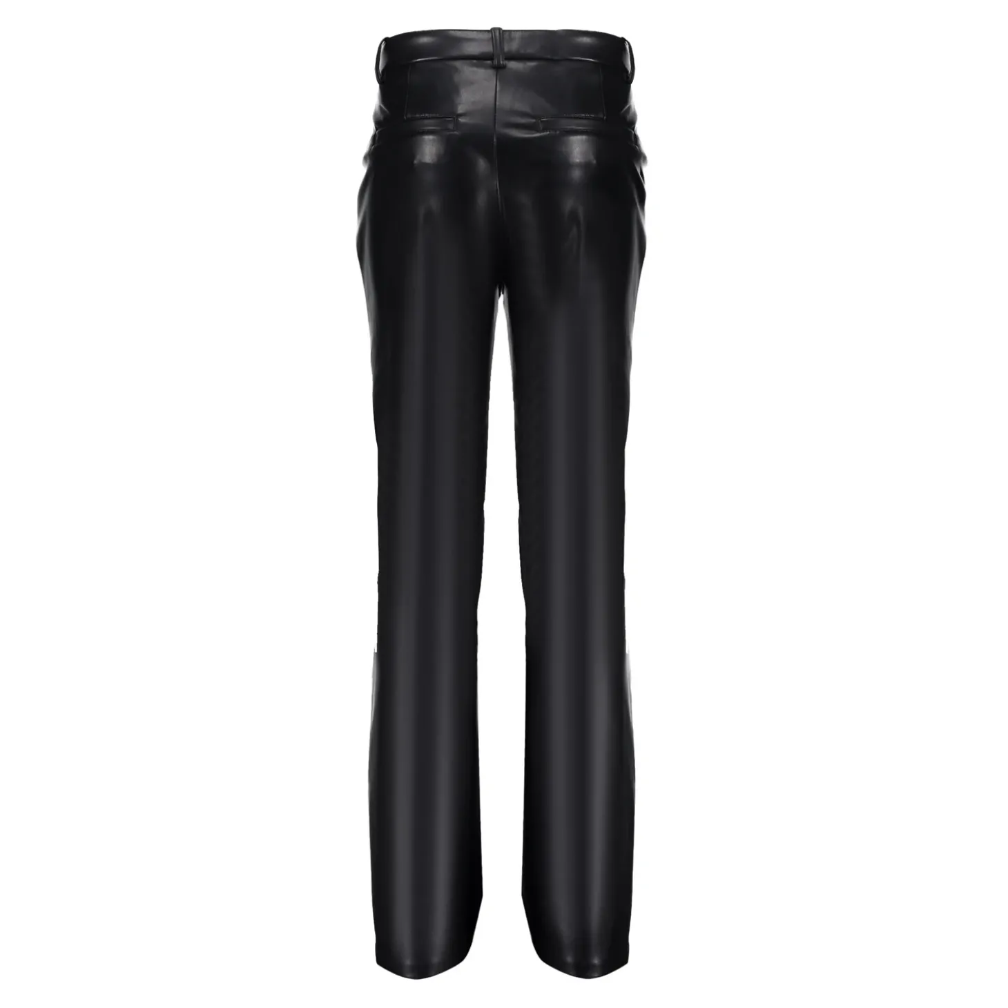Broeken*Geisha Fashion Geisha Girls Leren Pu Broek 41565K-19 zwart