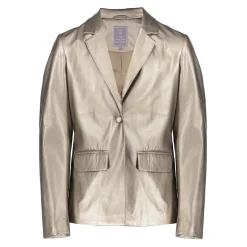 Jasjes & Blazers*Geisha Fashion Geisha Girls Metallic Blazer 45580K-21 gold
