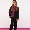 Jasjes & Blazers*Geisha Fashion Geisha Girls Regular Fit Blazer Met Stretch 45562K-60 zwart