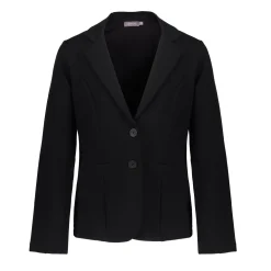 Jasjes & Blazers*Geisha Fashion Geisha Girls Regular Fit Blazer Met Stretch 45562K-60 zwart