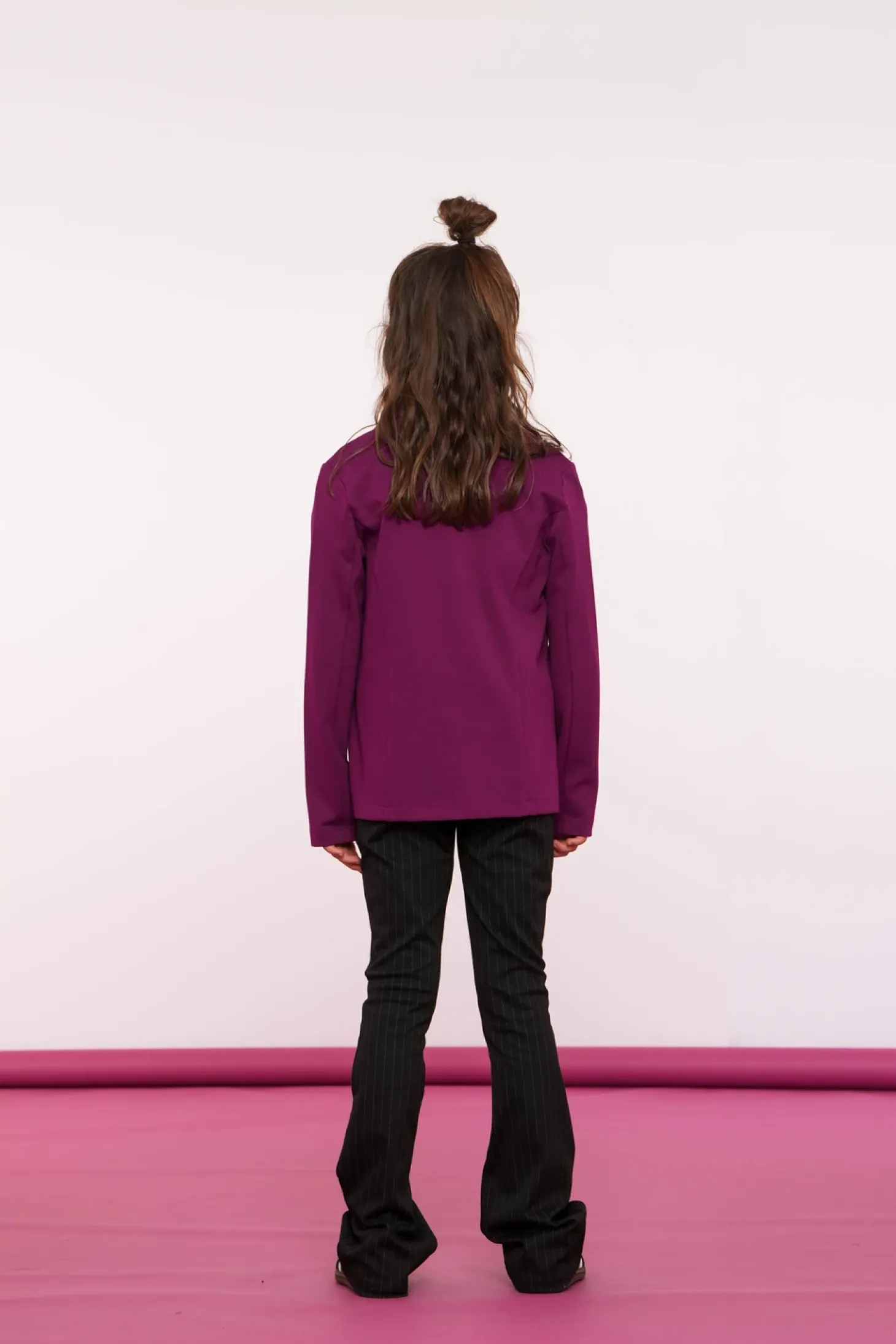 Jasjes & Blazers*Geisha Fashion Geisha Girls Regular Fit Blazer Met Stretch 45562K-60 cassis