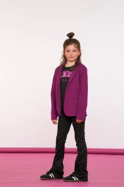 Jasjes & Blazers*Geisha Fashion Geisha Girls Regular Fit Blazer Met Stretch 45562K-60 cassis