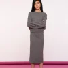 Truien & Vesten*Geisha Fashion Geisha Girls Ribgebreide Trui 44501K-10 grey melange