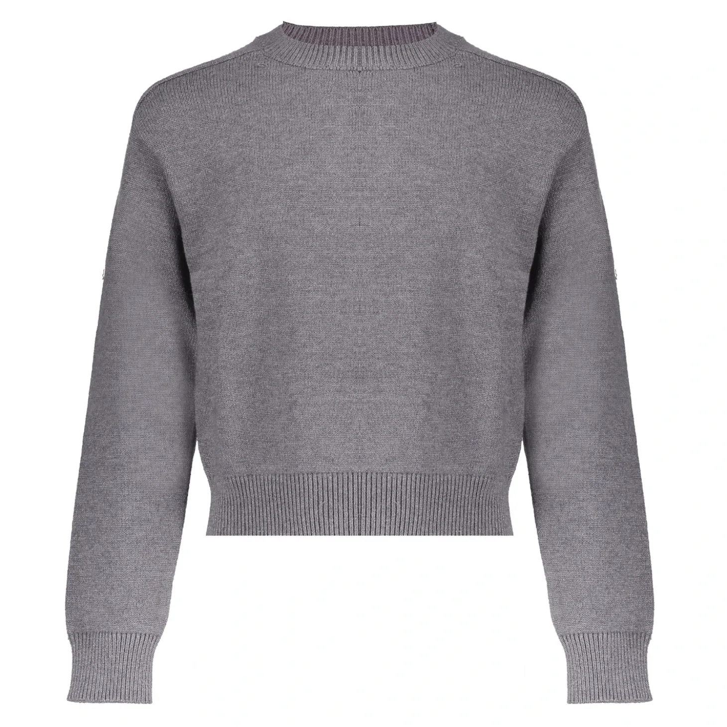 Truien & Vesten*Geisha Fashion Geisha Girls Ribgebreide Trui 44501K-10 grey melange