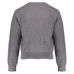 Truien & Vesten*Geisha Fashion Geisha Girls Ribgebreide Trui 44501K-10 grey melange