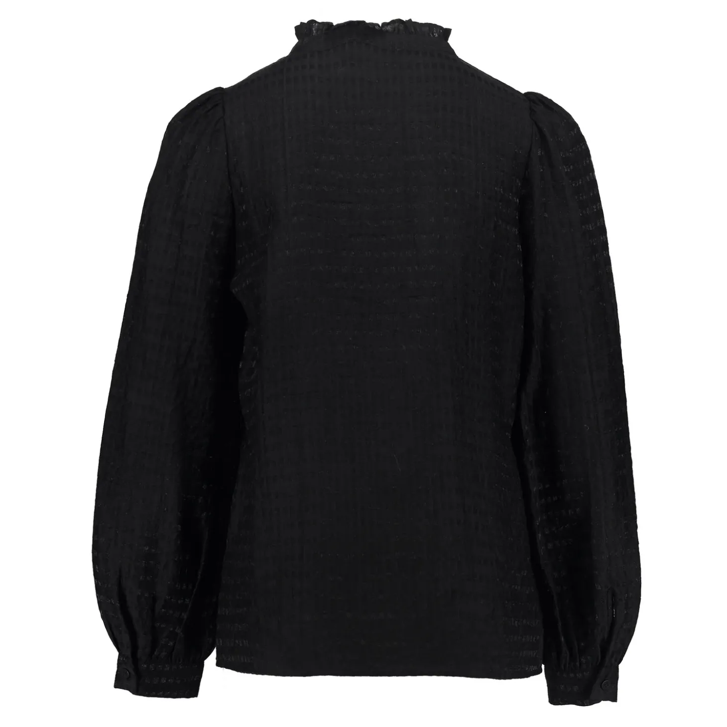 Tops & T-shirts | Blouses*Geisha Fashion Geisha Girls Ruffle Blousje 43633K-26 zwart