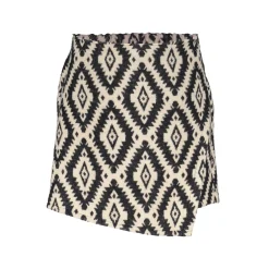 Shorts*Geisha Fashion Geisha Girls Skort Met Ikat Print 41595K-21 zwart